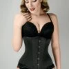 Long Line Expert Waist Training Underbust Corset Black
